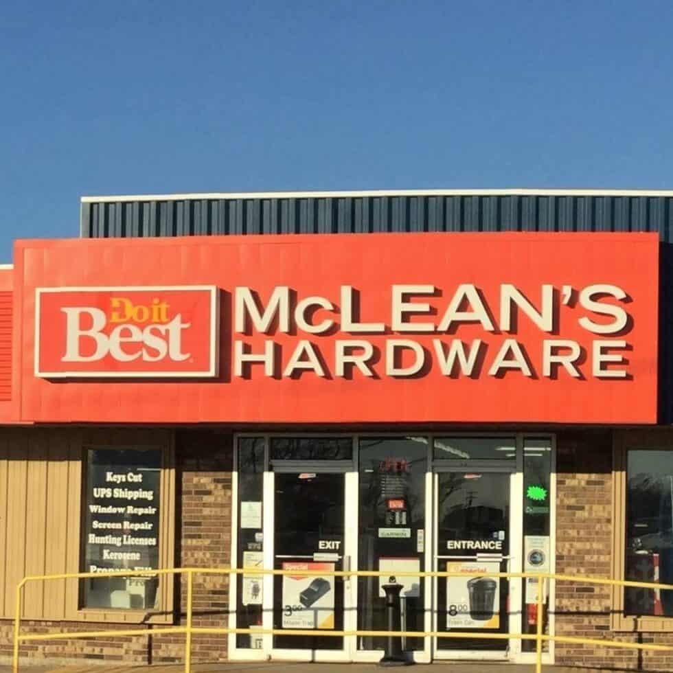 McLeans Hardware Inc Kalkaska County Sand and Snow