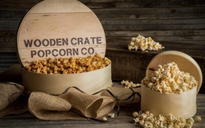 Wooden Crate Popcorn